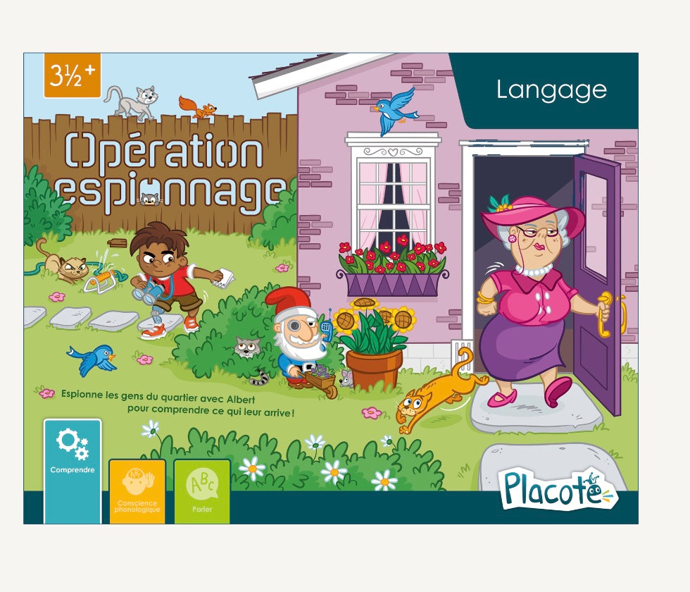 Jeu de société - Opération espionnage