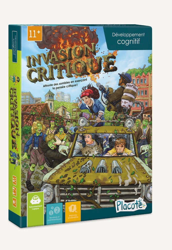Jeu de société - Invasion critique