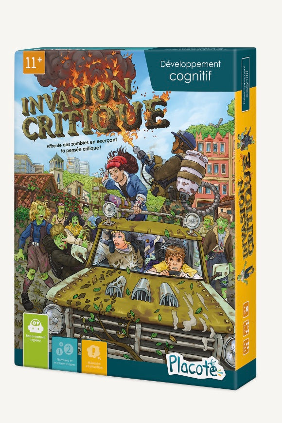 Jeu de société - Invasion critique