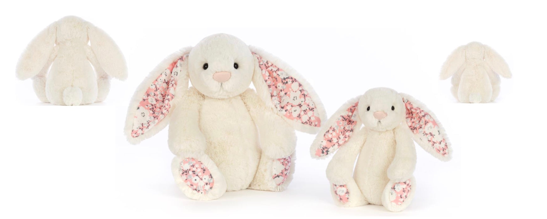 Peluche - Lapin cerisier en fleur- Petit