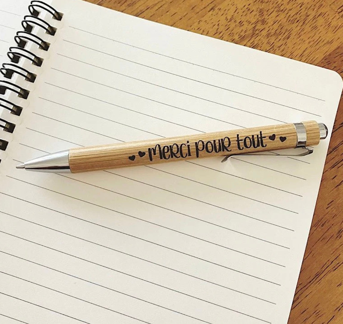 Crayon de bois - Merci pour tout