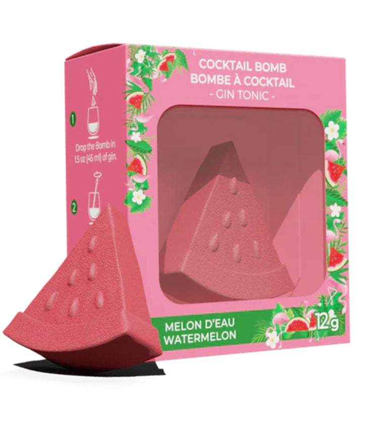 Bombe à Cocktail - Melon d'eau & Fleur de sureau à l'unité