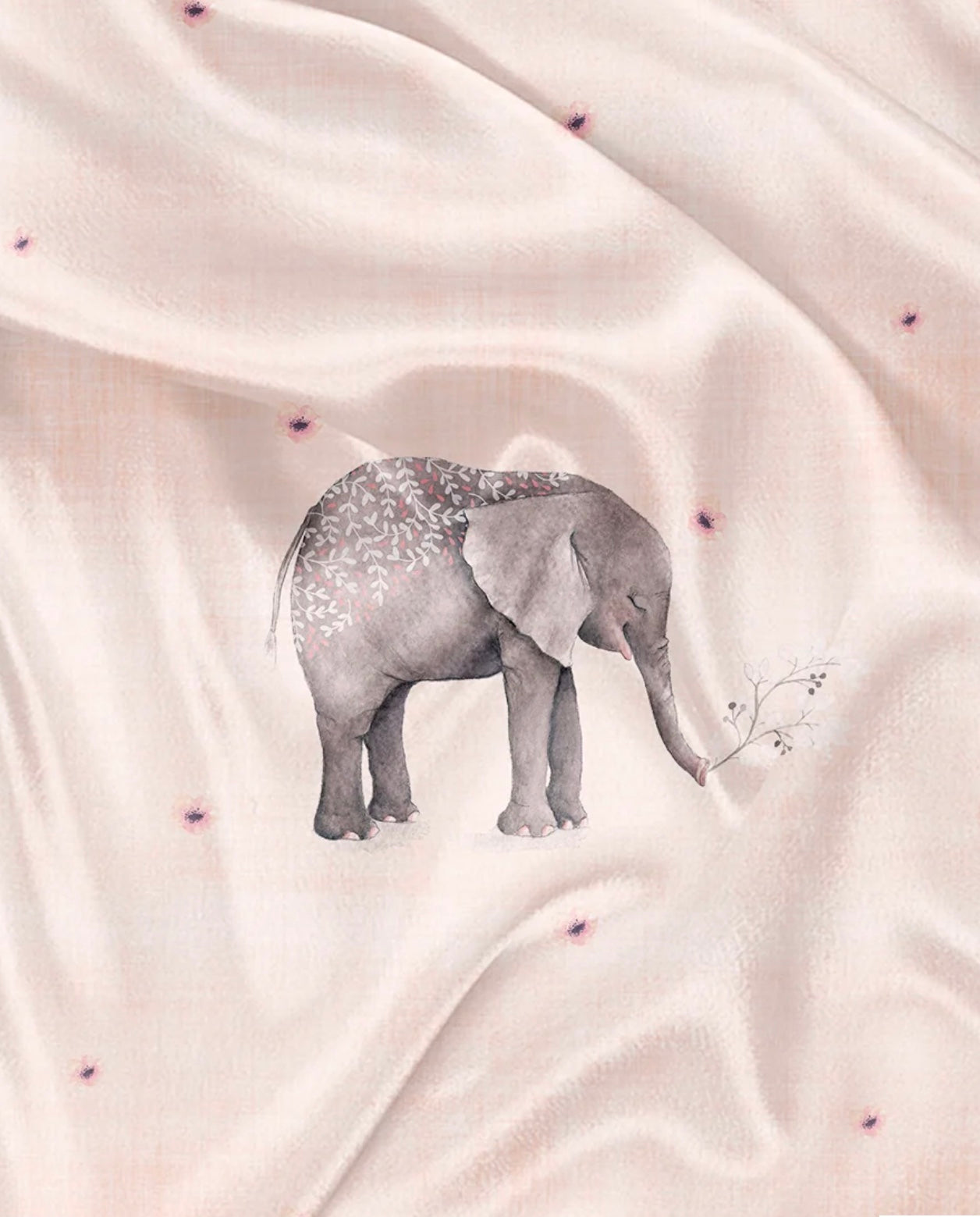 Serviette de plage polyvalente - Éléphant Doux