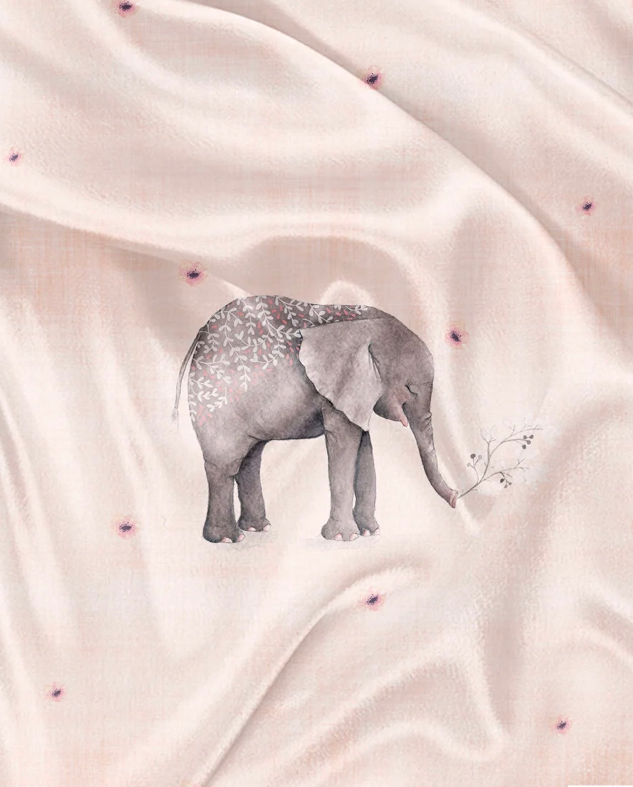 Serviette de plage polyvalente - Éléphant Doux