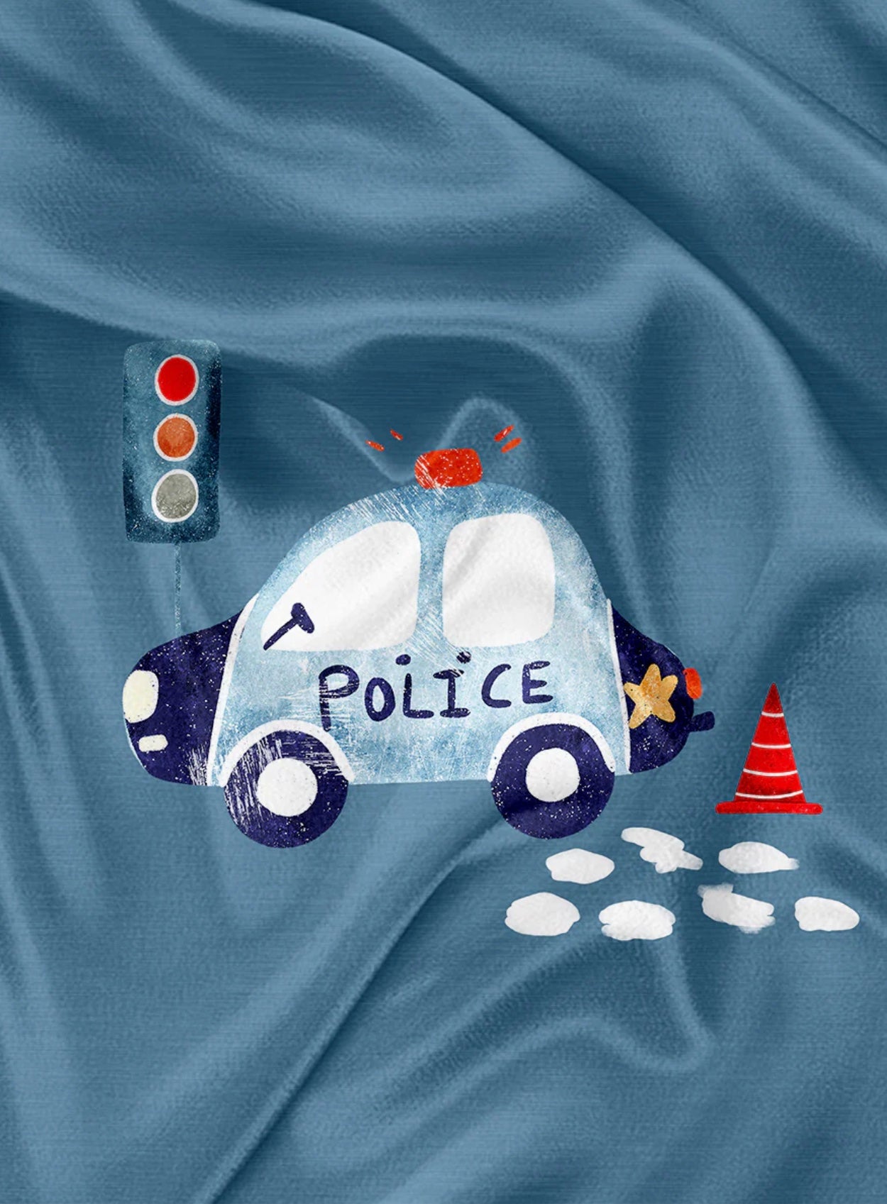 Serviette de plage polyvalente - Véhicule d'urgence Police