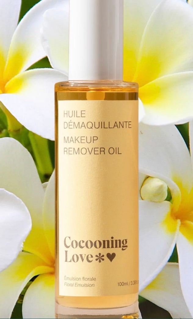 Huile démaquillante - Émulsion florale