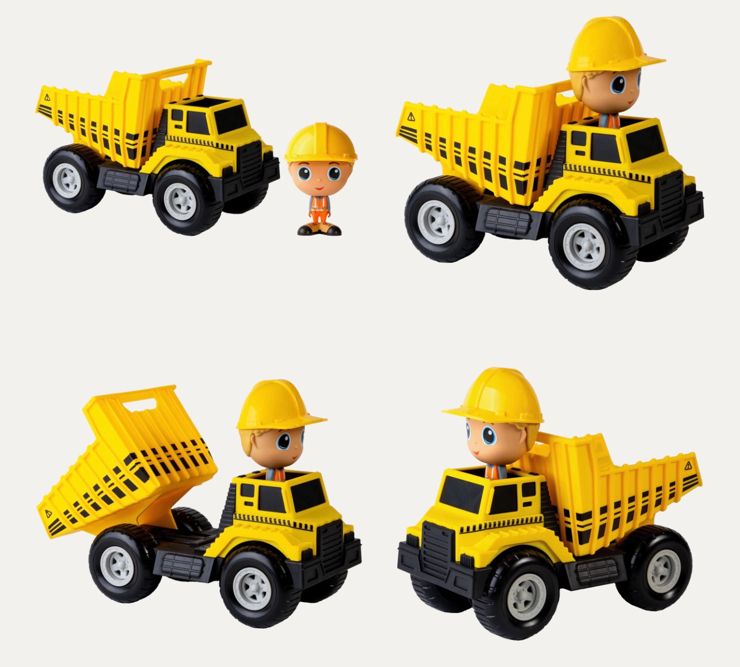 Camion Benne avec Figurine