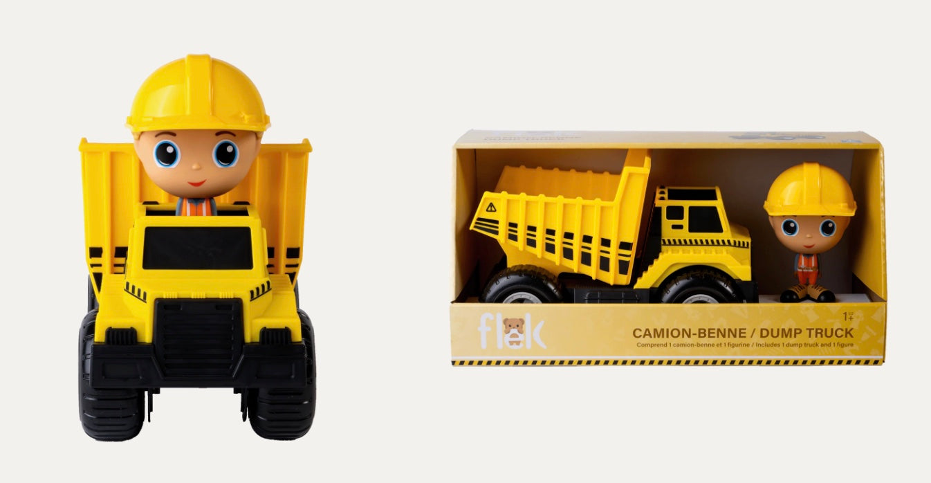 Camion Benne avec Figurine