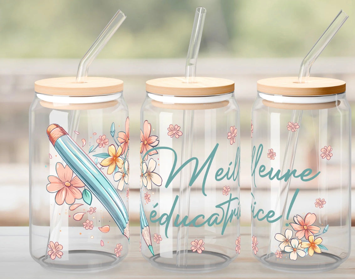 Verre - Meilleure éducatrice