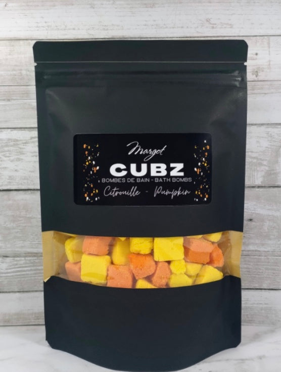 Bombes de bains Cubz - Citrouille