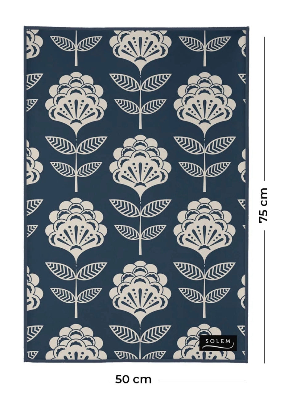 Linges à vaisselle Nature Indigo (lot de 2)