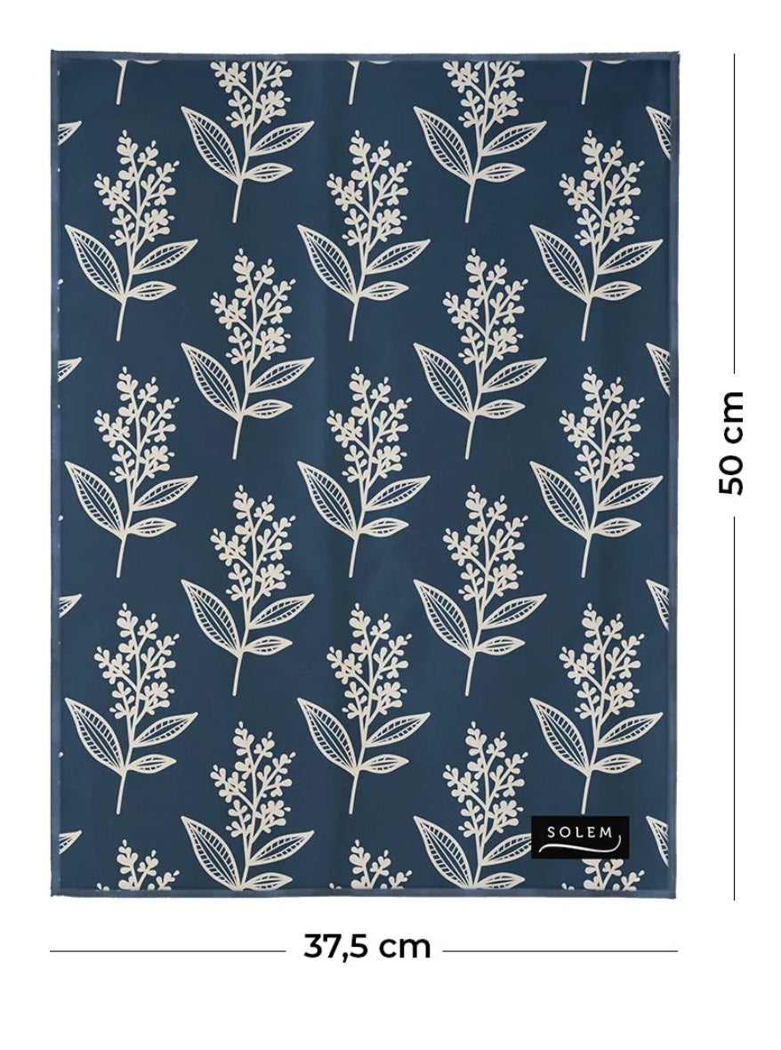 Linges vitres et miroirs - Linge vitres et miroirs Horizon nocturne (lot de 2)