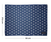 Tapis de séchage pour vaisselle Marine Fleurie (lot de 2)