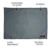 Tapis de séchage pour vaisselle - Ombre Florale (lot de 2)