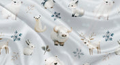 Couverture en minky - Amis des glaces