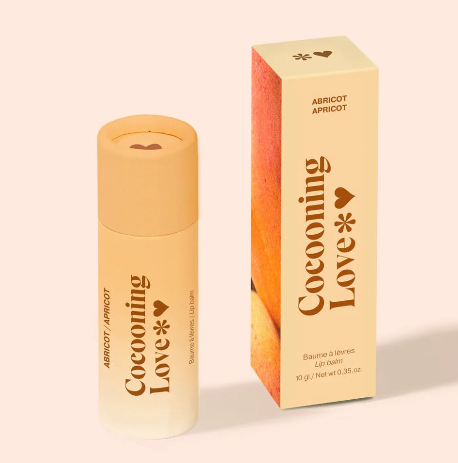 Baume à lèvres végane - Abricot