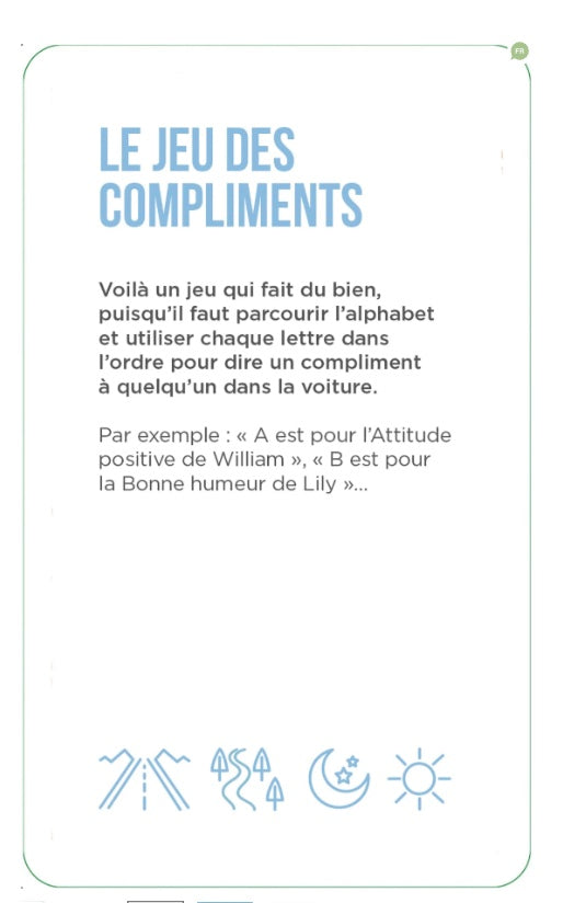 Jeu - Sur la route - Nos bons moments