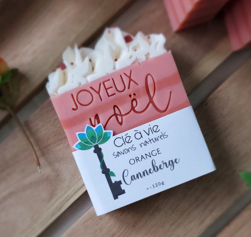 Savon - Orange canneberge