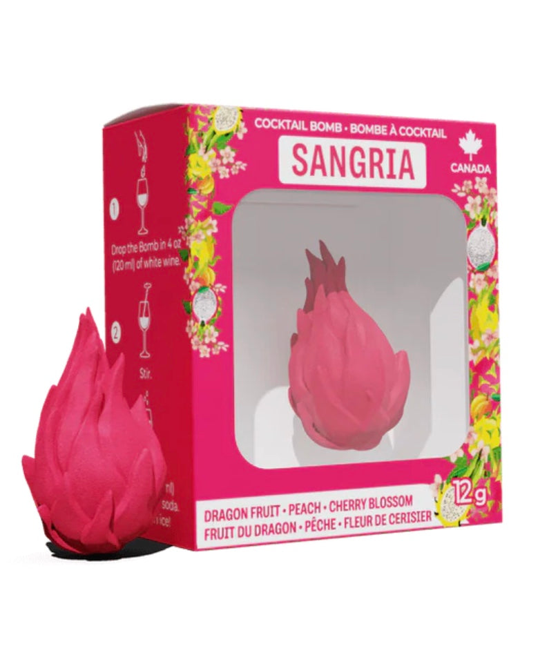 Bombes à Cocktail - Fruit du dragon, pêche et fleur de cerisier