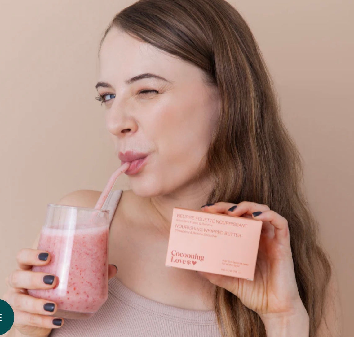 Beurre Fouetté - Smoothie Fraise & Banane