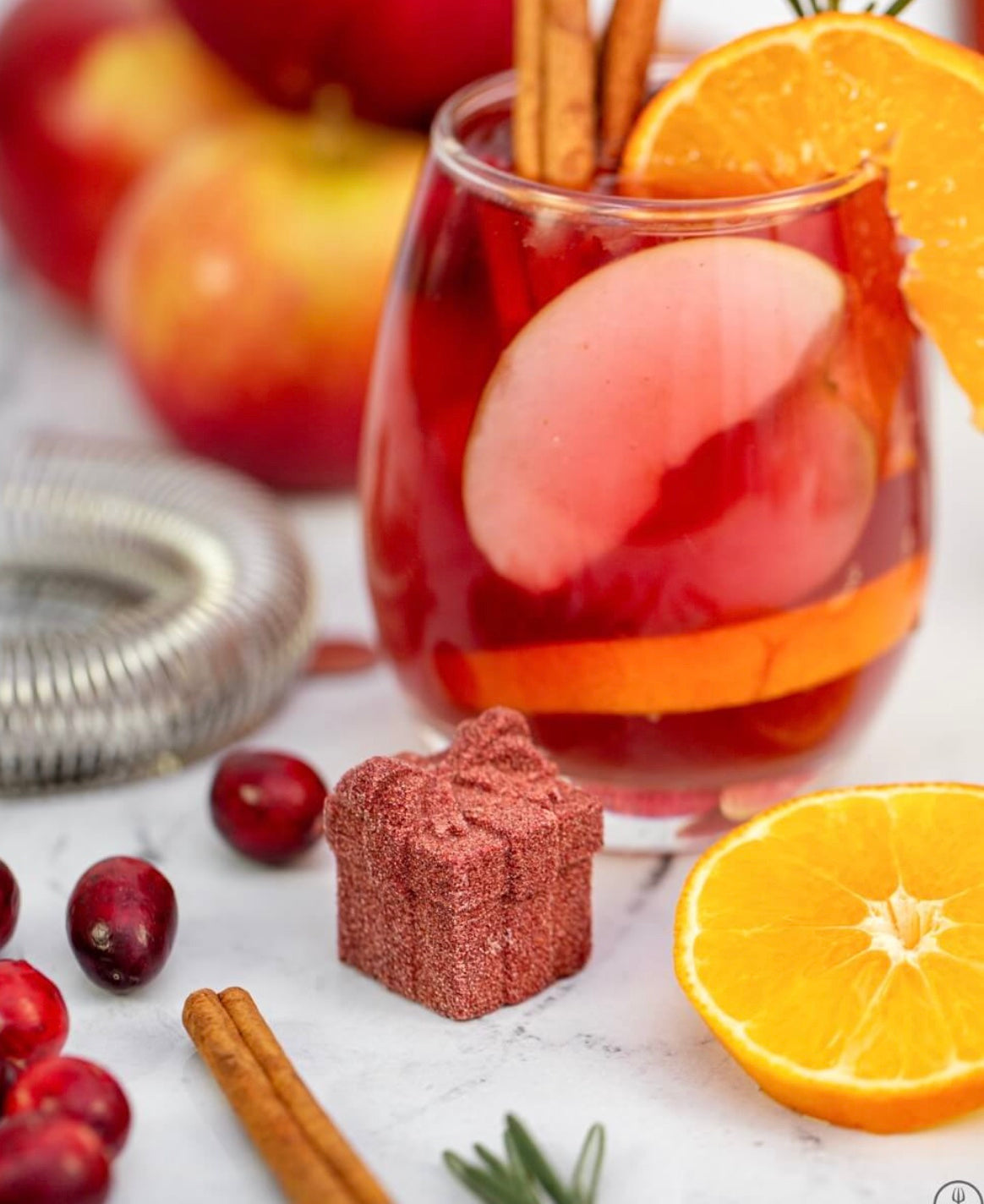 Bombe à  Cocktail - Sangria des Fêtes