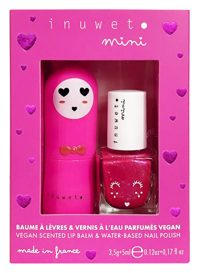Duo baume & vernis- Fushia