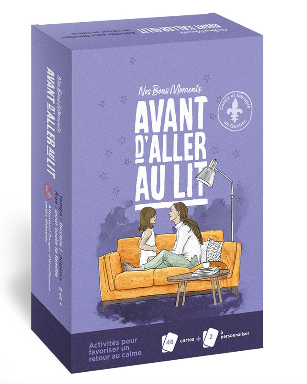 Jeu - Avant d'aller au lit - nos bons moments