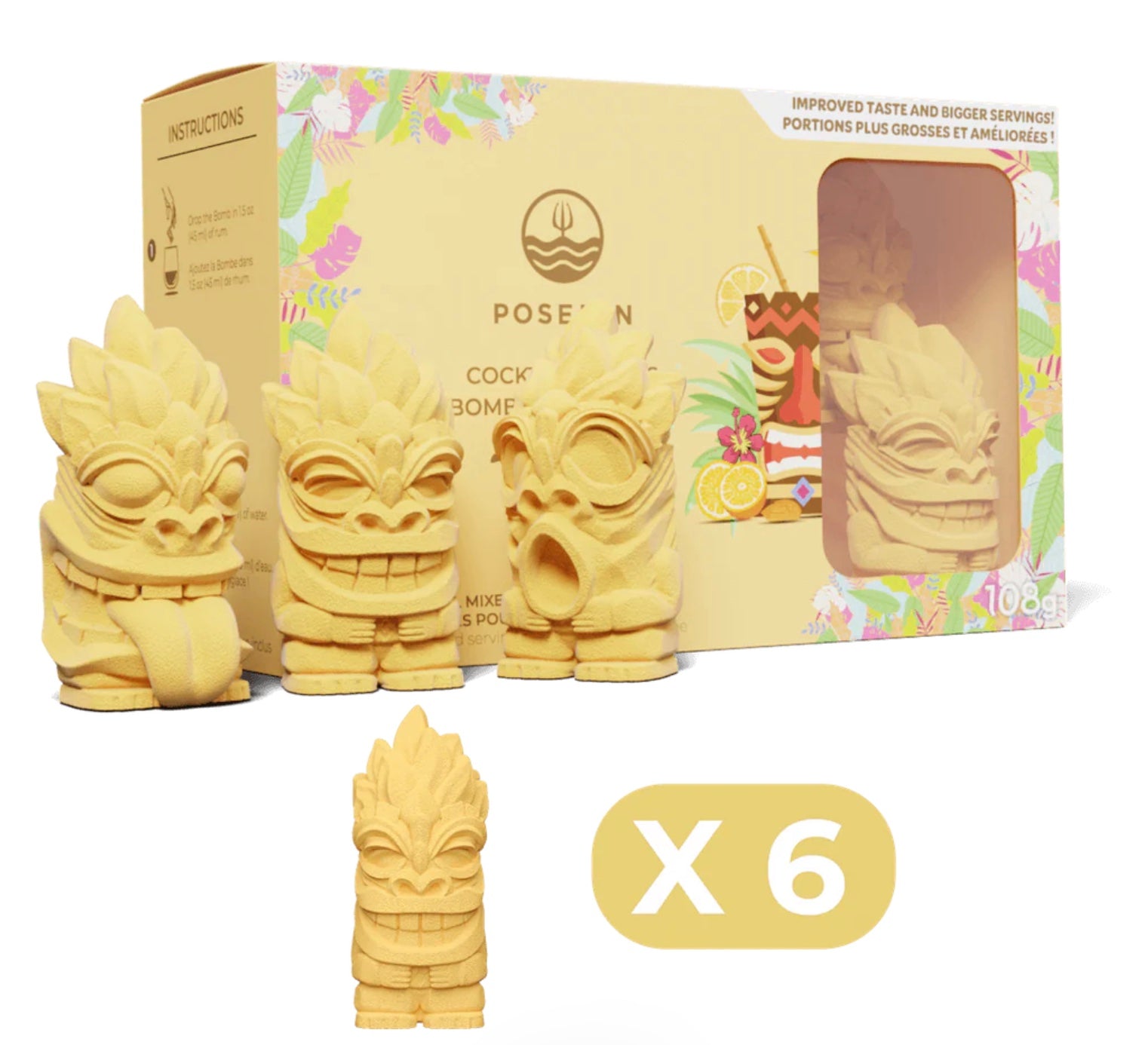 Bombes à Cocktail -Tiki Mai Tai