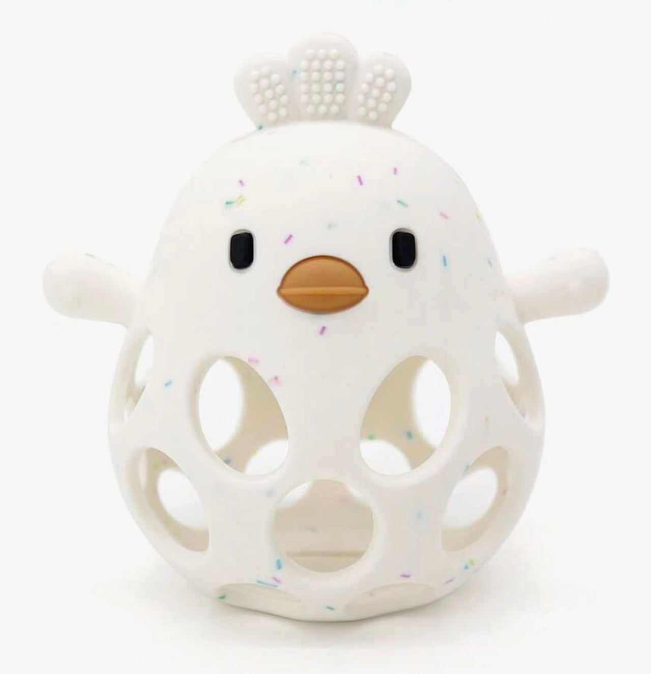 Manchon de dentition Petit Poussin – Silicone sans BPA