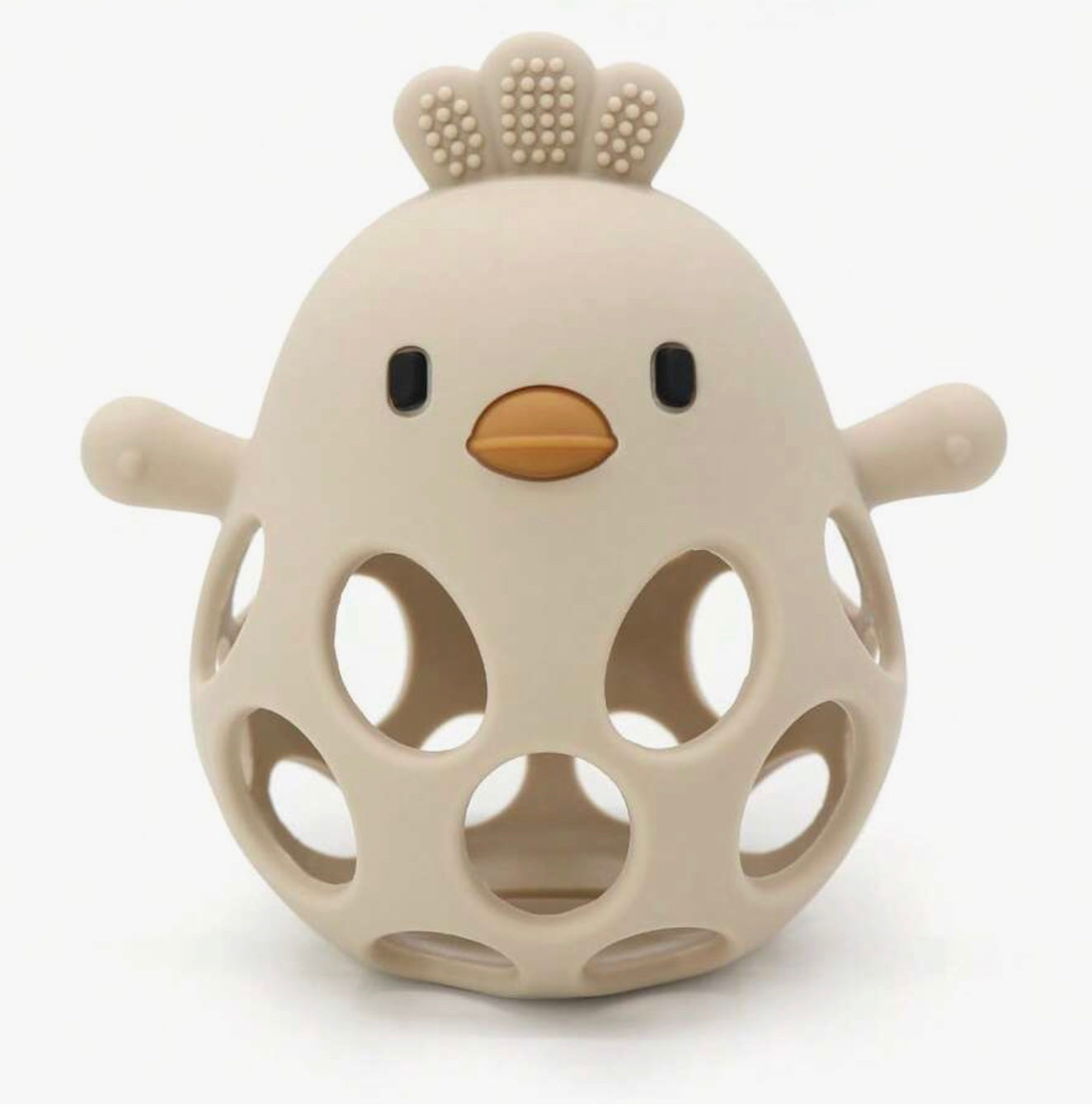 Manchon de dentition Petit Poussin – Silicone sans BPA