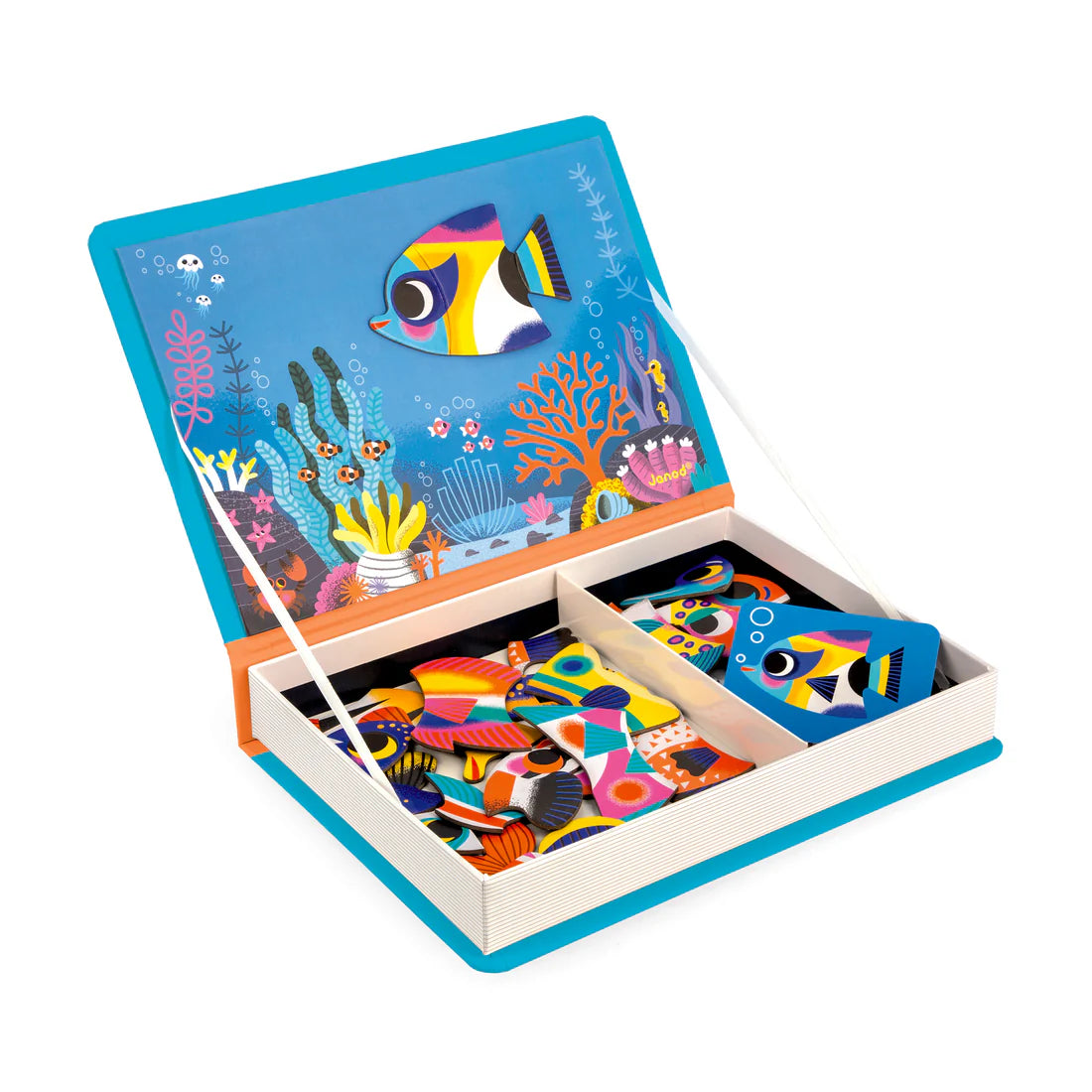 Jeu Magnétibook - Poissons tropicaux