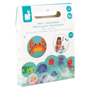 Jeu de bain - Mémo mes bébés animaux