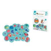 Jeu de bain - Mémo mes bébés animaux
