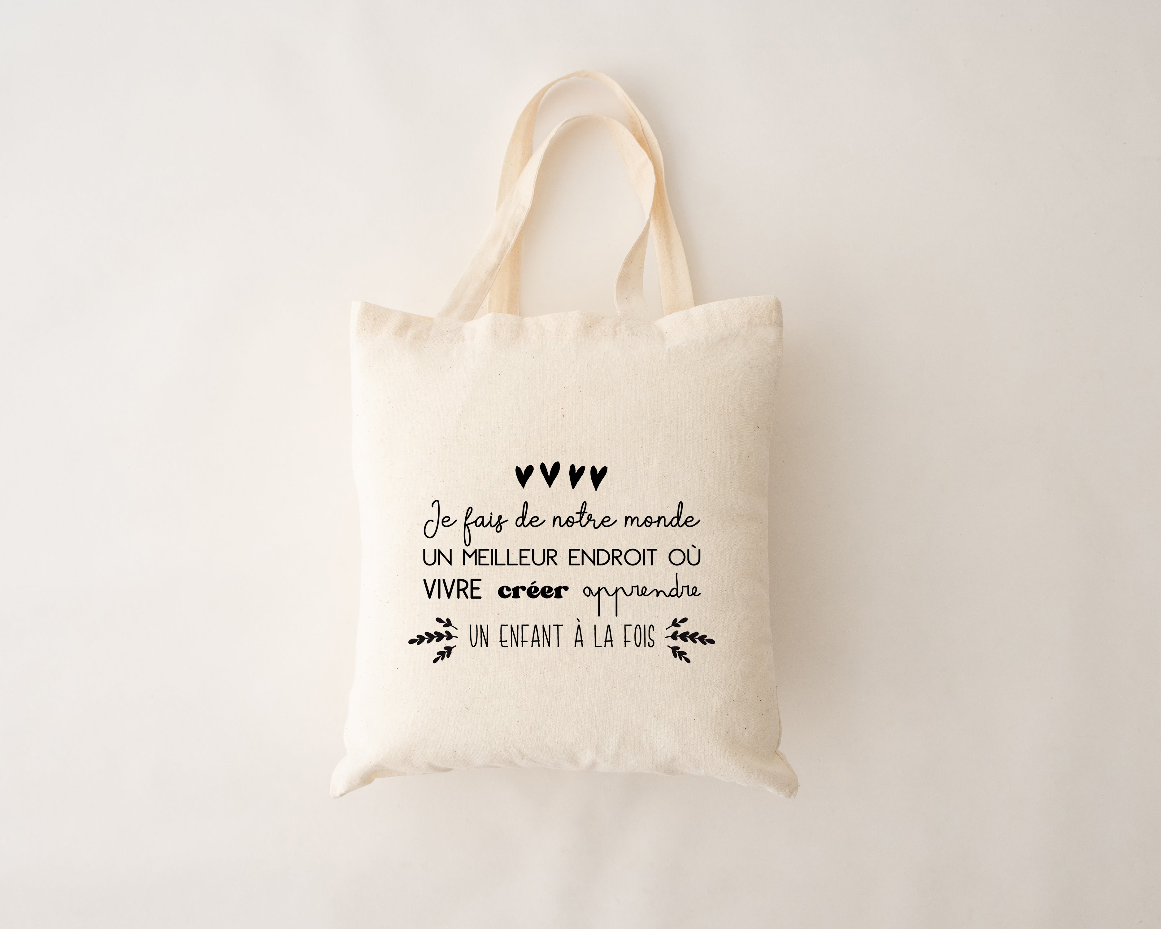 Sac réutilisable -  Je fais de notre monde