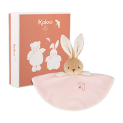 Doudou lapin intemporel - Rose