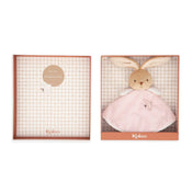 Doudou lapin intemporel - Rose