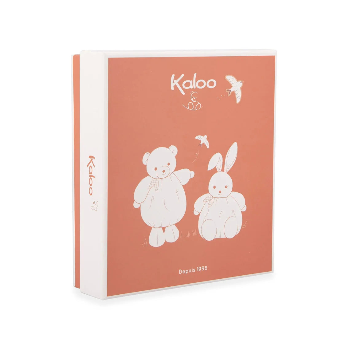 Doudou lapin intemporel - Rose