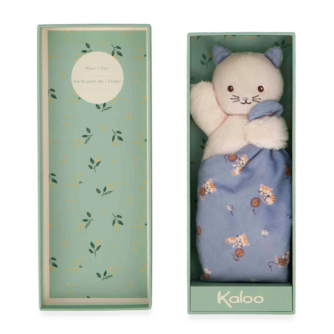 Doudou chat Carré douceur - Kaloo