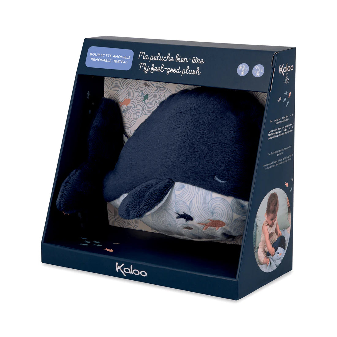Peluche bien-être - Baleine
