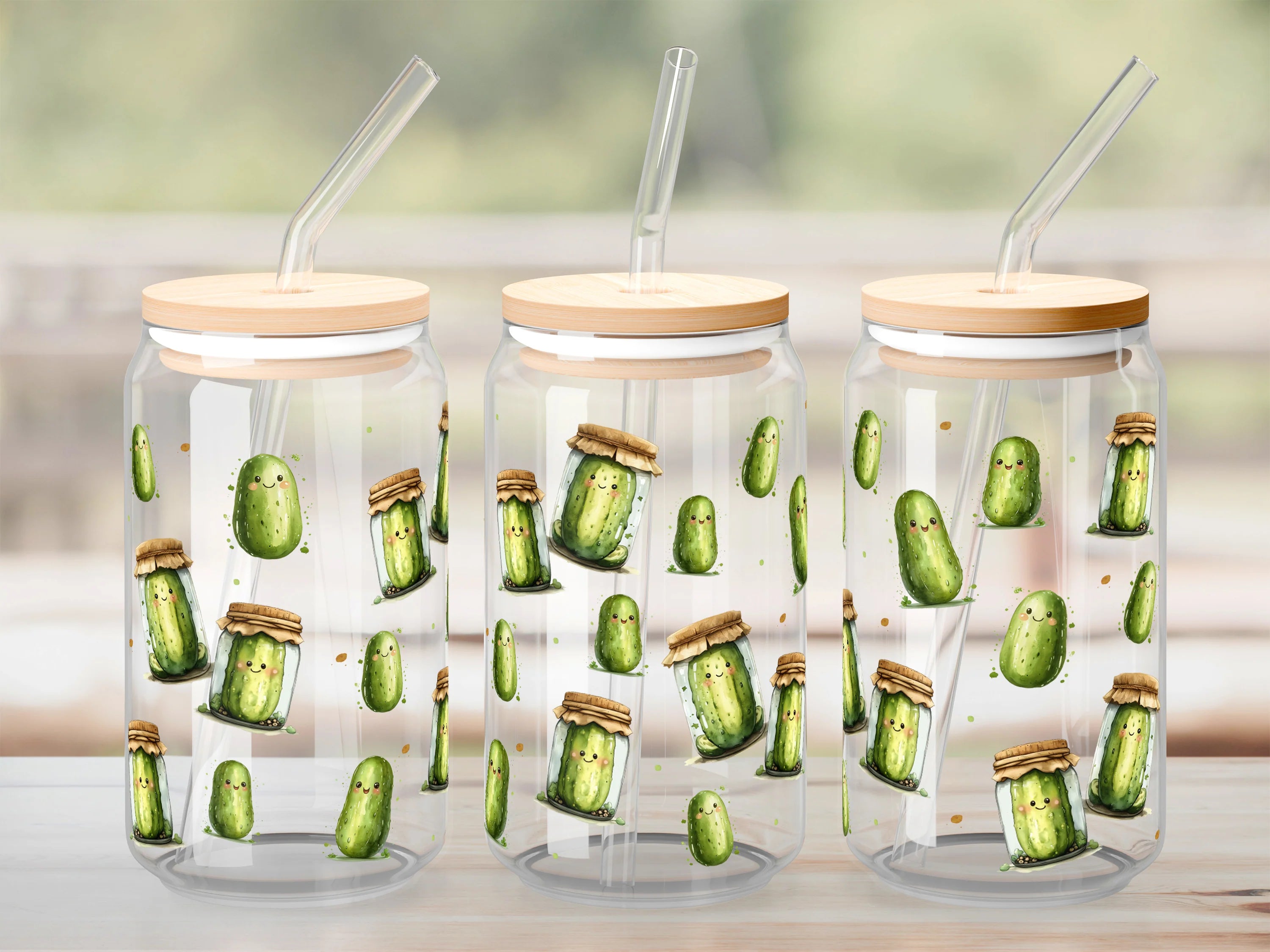 Verre à Paille Little Pickles - Fruits d'Été 360°