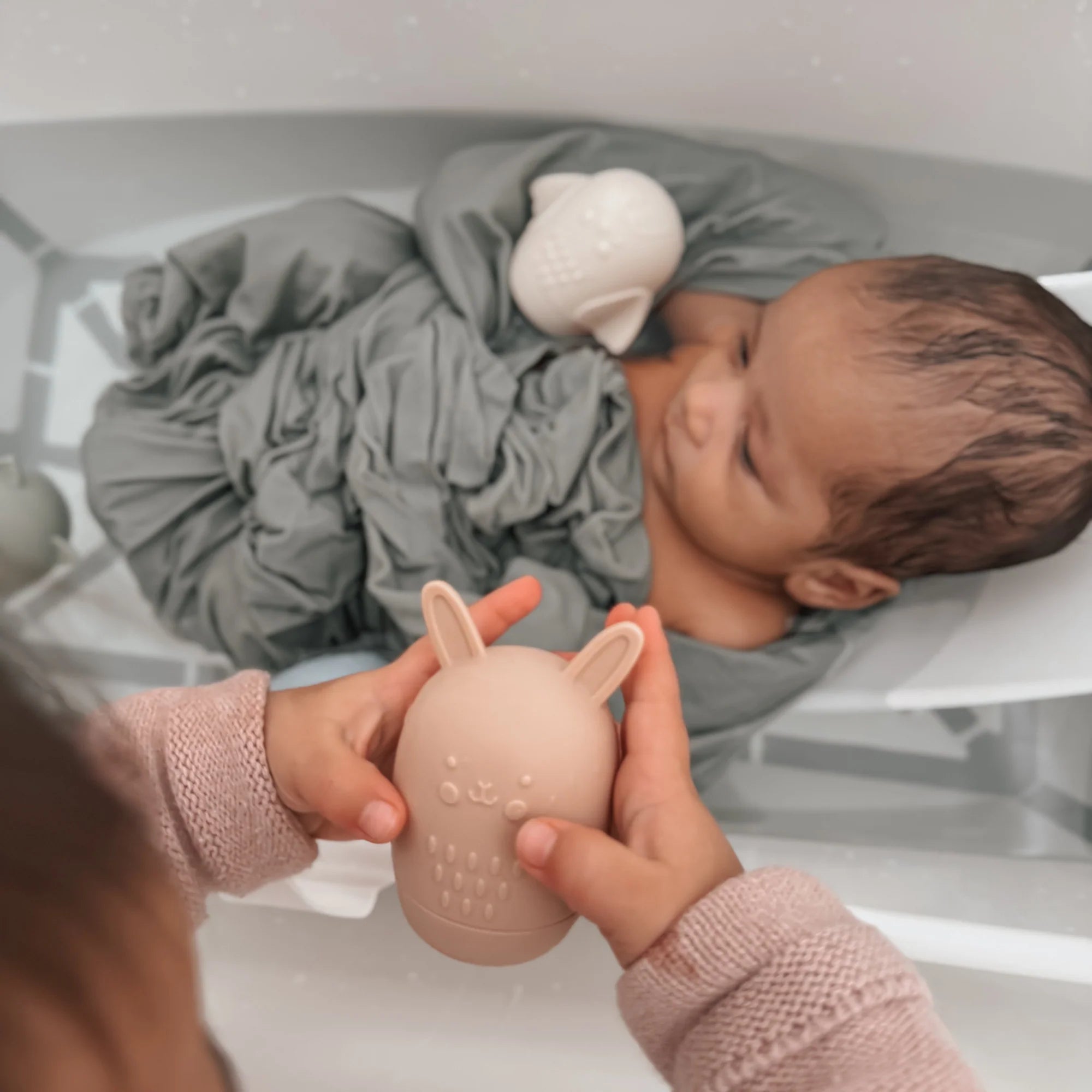 Jouets de bain silicone - Collection Woodland