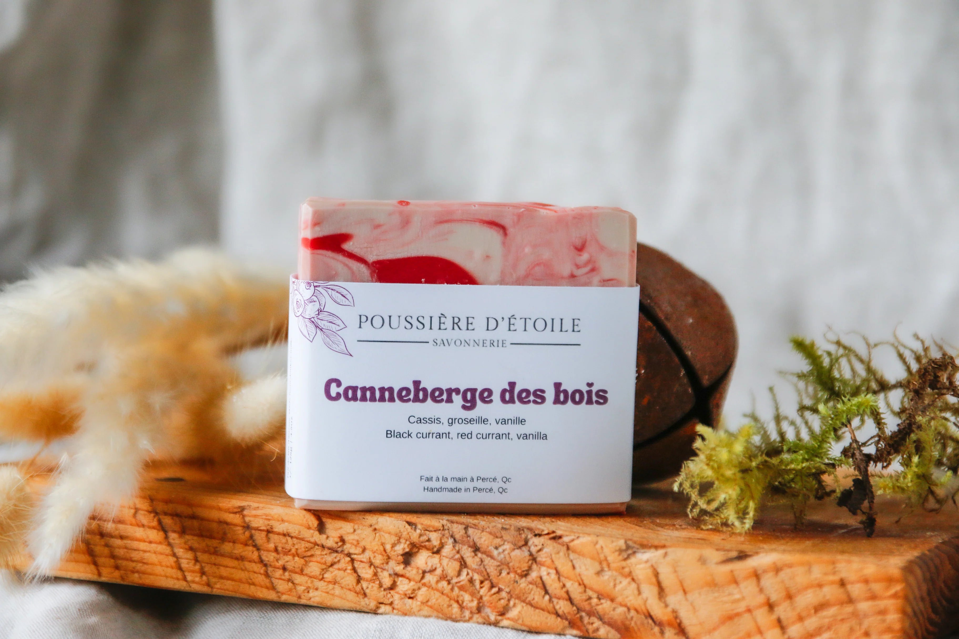 Savon - Canneberge des bois
