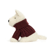 Peluche - Munro Scottie Dog 'Winter Jumper' DIspo mi octobre Réservation possible