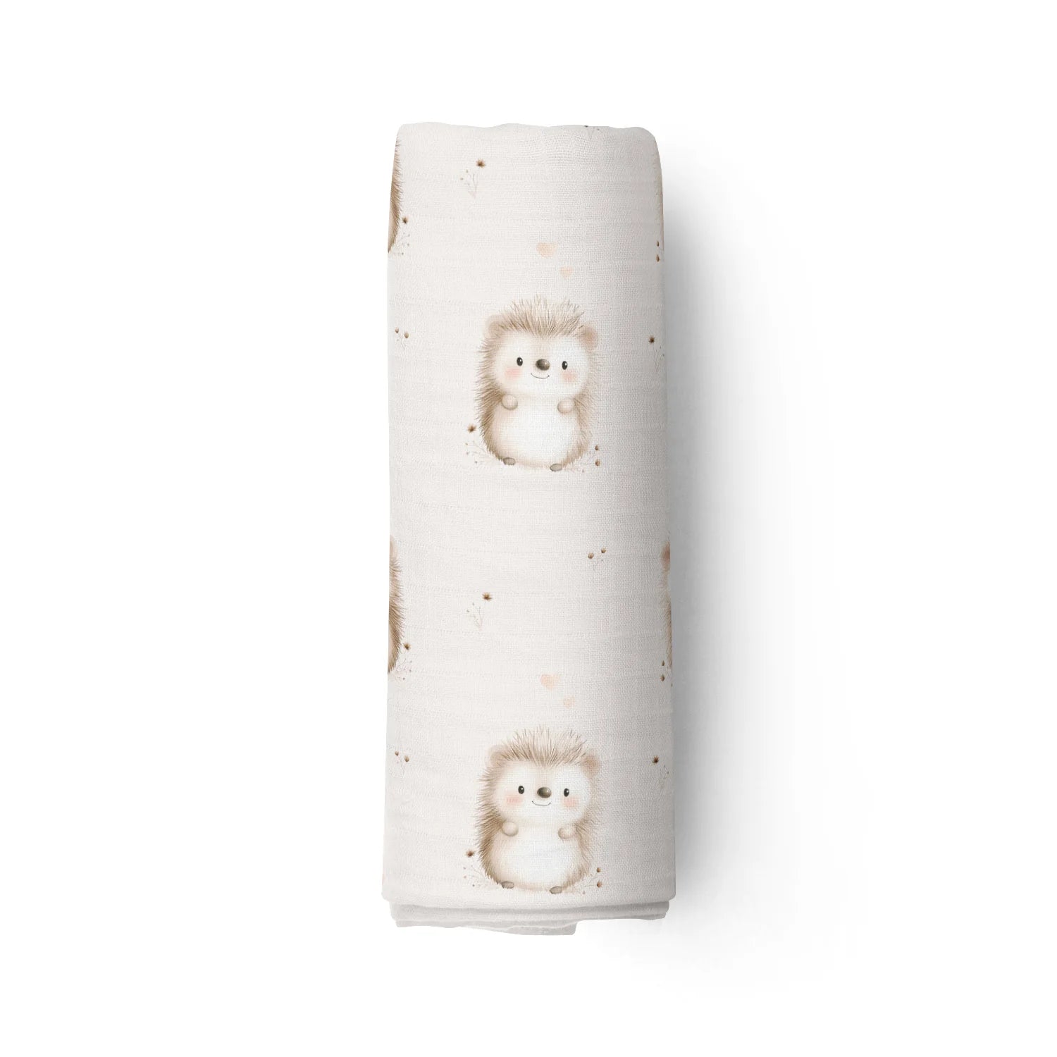 Couverture mousseline de bambou - Pik-pik et fleurs