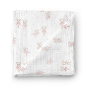 Couverture mousseline de bambou - Pirouette cacahuète
