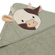 Serviette à capuchon pour bébé - Vache