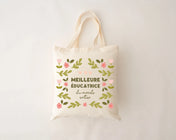 Sac réutilisable - Meilleure éducatrice du monde entier