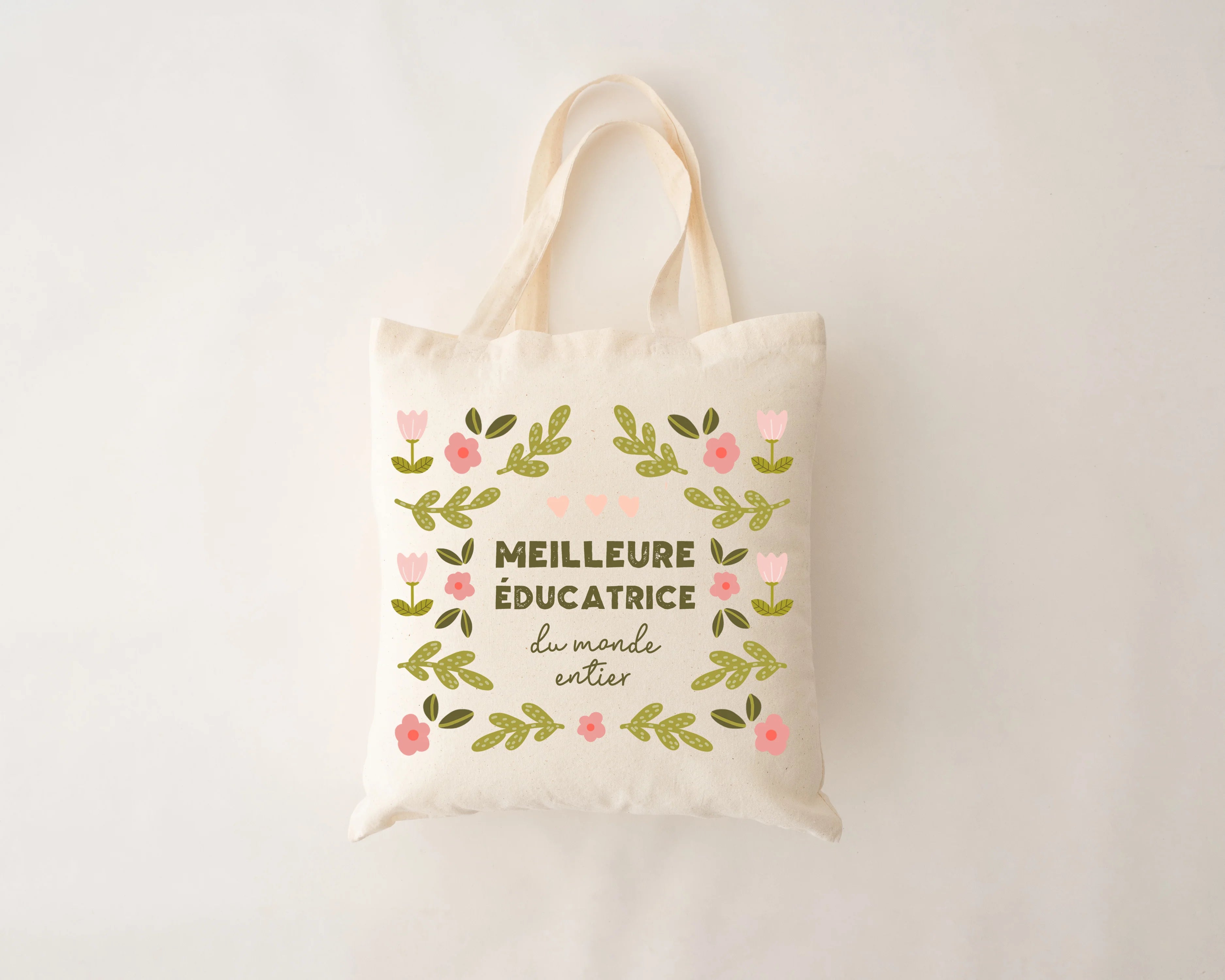 Sac réutilisable - Meilleure éducatrice du monde entier