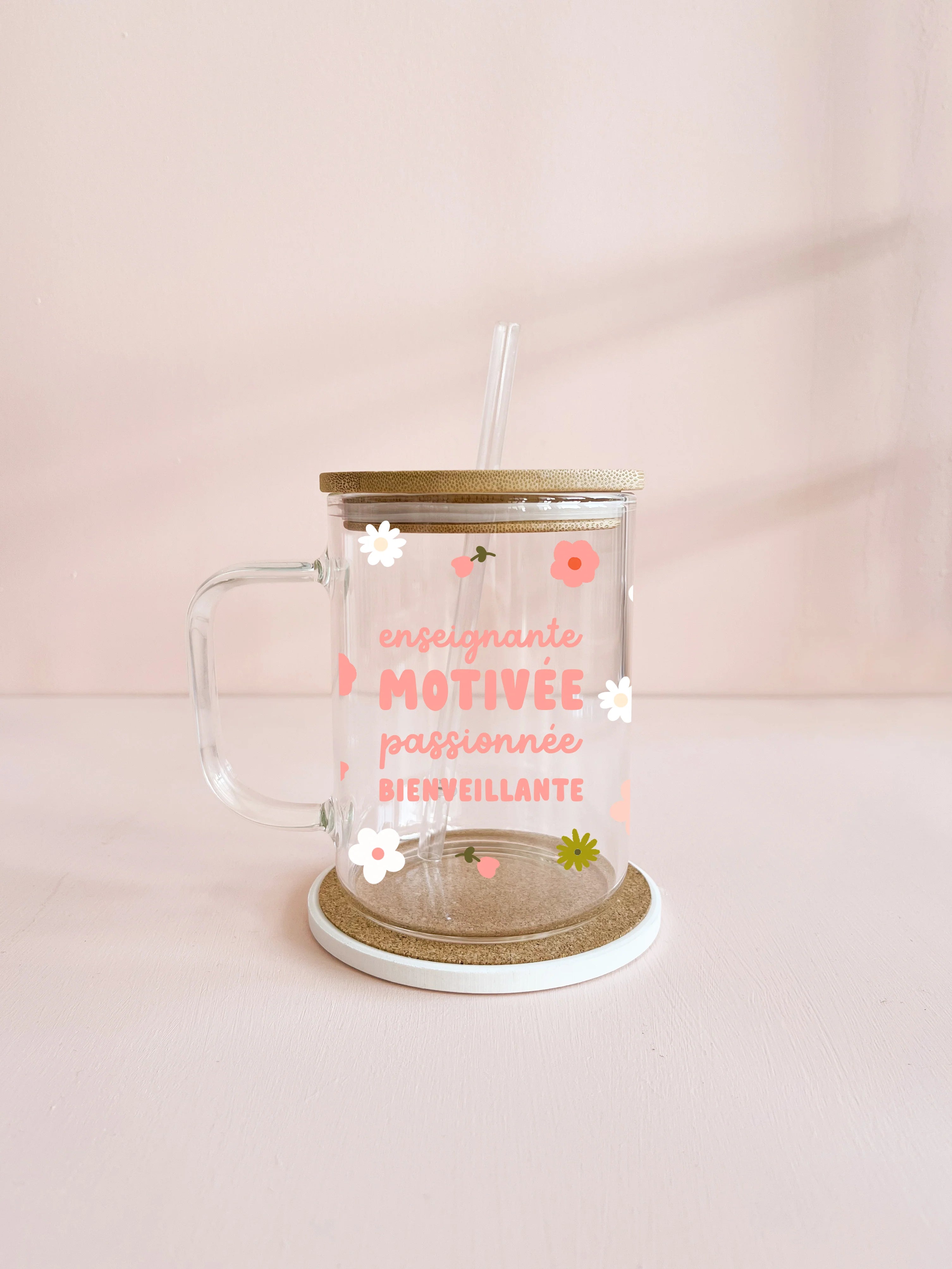 Tasse Boho 17 oz – Enseignante bienveillante