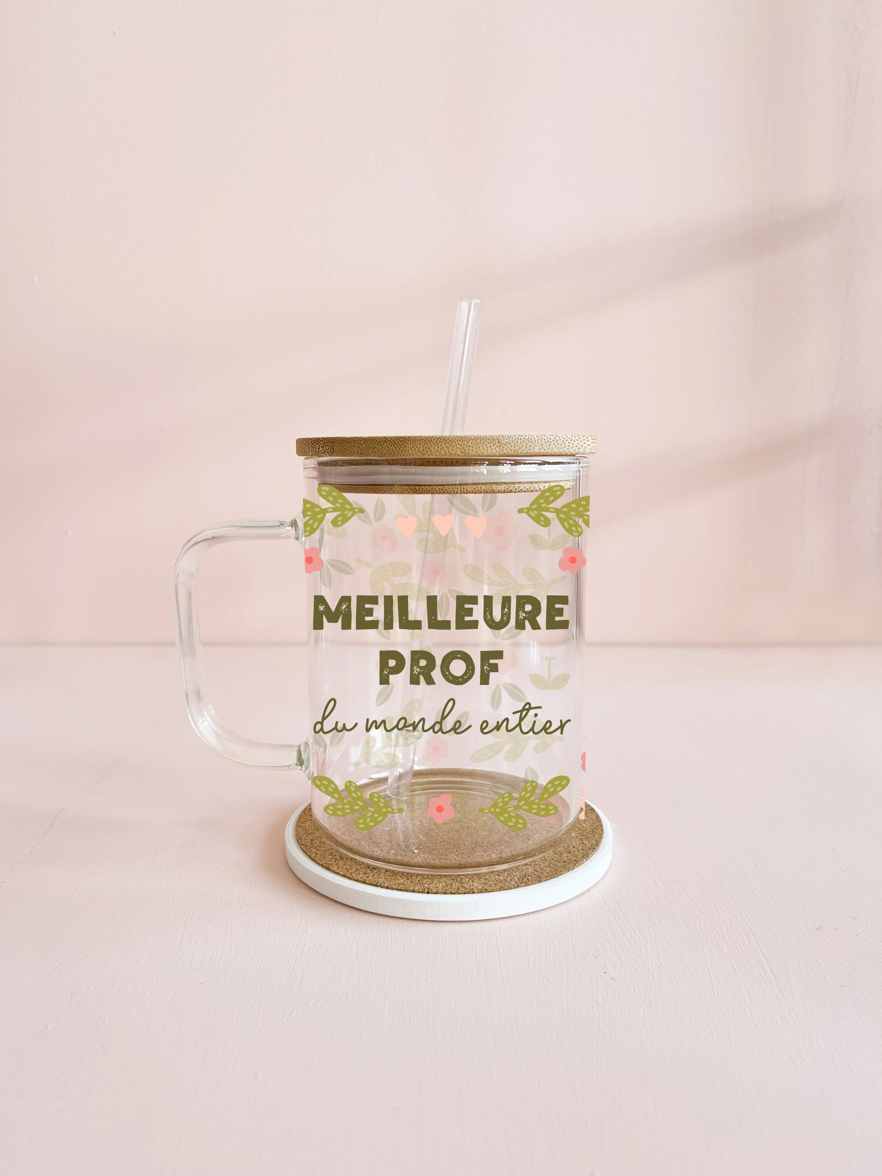 Tasse Boho – Meilleure Prof du Monde Entier | 17 oz